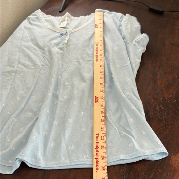 Classic Elements Blue Floral Pajama Set - Picture 5 of 16